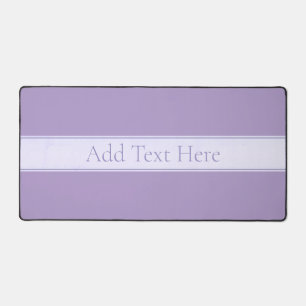 Alfrombrillas De Escritorio Personalizable Elegante Lavanda Ligera Púrpura