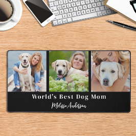 Alfrombrillas De Escritorio Personalizado 3 Foto Perro Mamá mascota personaliz