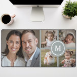 Alfrombrillas De Escritorio Personalizado 5 Collage de fotos Sage Green Family<br><div class="desc">Personalice su espacio de trabajo con esta elegante alfombra de personalizable con un diseño de color de 5 fotos y acentos de color verde sabio suave. Perfecto para mostrar recuerdos familiares, mascotas o momentos favoritos, esta alfombra combina funcionalidad con valor sentimental, lo que lo hace ideal para oficinas en casa...</div>
