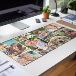 ALFROMBRILLAS DE ESCRITORIO PERSONALIZADO 9 COLLAGE DE FOTOS<br><div class="desc">Abróchese su espacio de trabajo con esta alfombra de escritorio personalizado con un collage de 9 fotos favoritas de familiares,  amigos,  mascotas,  recuerdos,  etc.</div>