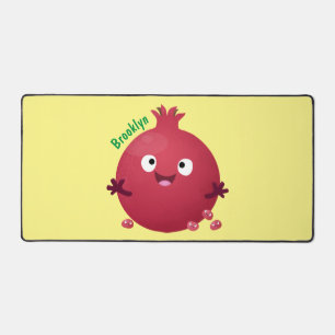 Alfrombrillas De Escritorio Personalizado de frutas pomegranadas alegres