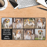Alfrombrillas De Escritorio Personalizado de la vida de perro moderno 7 Collag<br><div class="desc">Esta alfombra de personalizable cuenta con un collage de fotos con seis fotos de su elección, perfecto para mostrar a su mejor amigo, mascotas, familia o niños. El diseño moderno y bonito es ideal para las mamás, los abuelos y los amigos, o cualquier persona que busque un accesorio de mesa...</div>