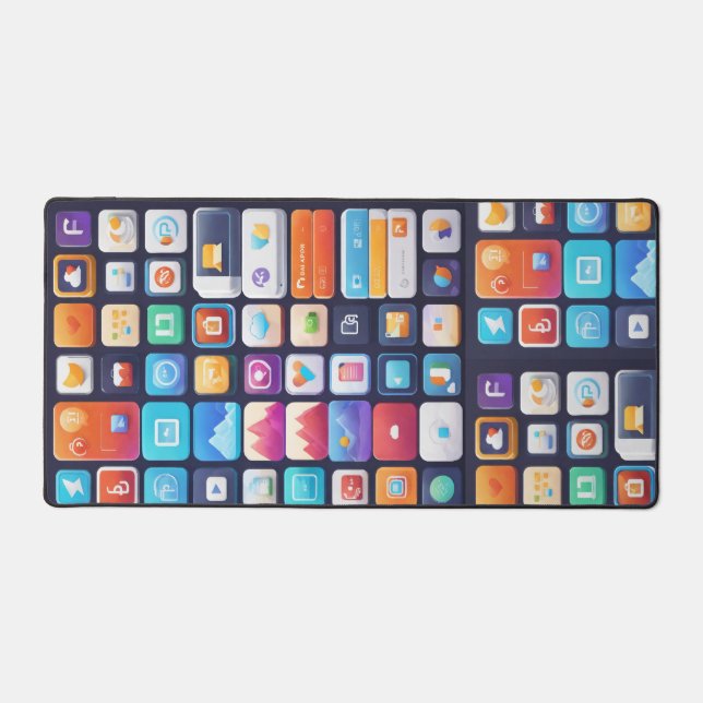 Alfrombrillas De Escritorio Personalizado Desk Mat (Anverso)