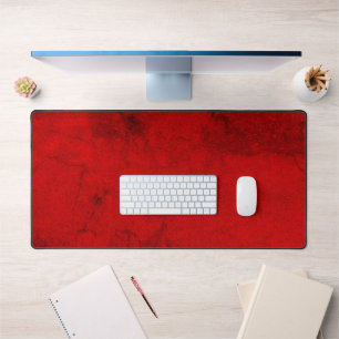 Alfrombrillas De Escritorio Personalizado Lava Red Desk Mat - Negrita y afeita