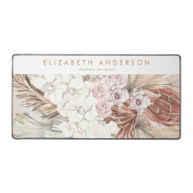 Personalizado Negocios Pampas Grass Floral Tropica