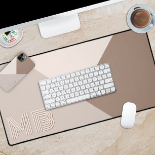 Alfrombrillas De Escritorio Personalizado Neutral Taupe Marfil Crema Beige Nat