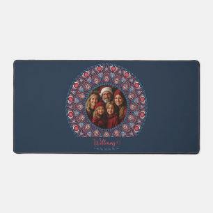 Alfrombrillas De Escritorio Personalizado Retrato Familiar Navidades Russet Ma