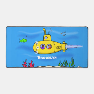 Alfrombrillas De Escritorio Personalizado submarino feliz