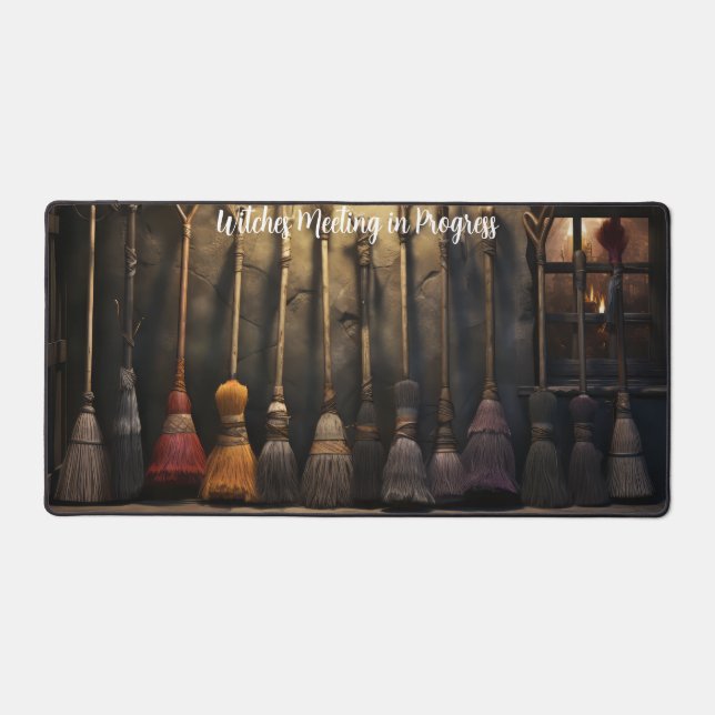 Alfrombrillas De Escritorio Personalizado Witchy Desk Mat (Anverso)