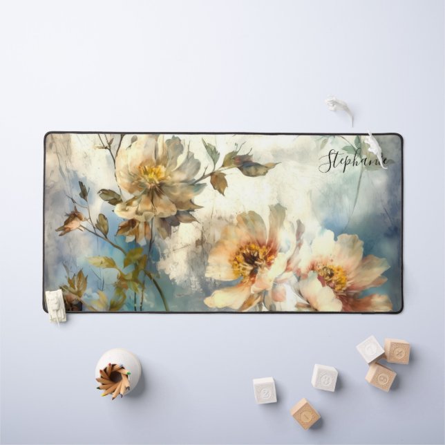 Alfrombrillas De Escritorio Personalized Botanical Workspace (Mesa para niños)