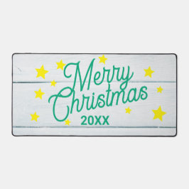 Alfrombrillas De Escritorio Personalized Christmas Desk Mat
