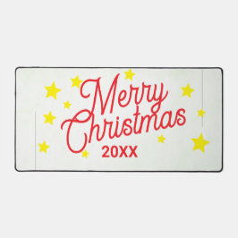 Alfrombrillas De Escritorio Personalized Christmas Desk Mat