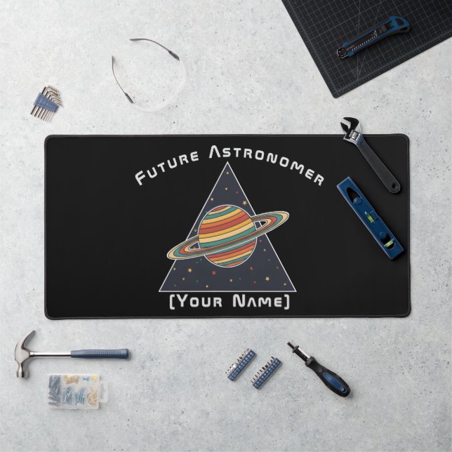 Alfrombrillas De Escritorio Personalized Future Astronomer Desk Mat (Puesto de trabajo)