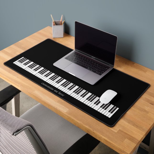 Alfrombrillas De Escritorio Piano Keys Personalizable pianista de Guay (Oficina 2)