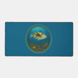 Alfrombrillas De Escritorio Picasso Triggerfish Ocean Blue Desk Mat
