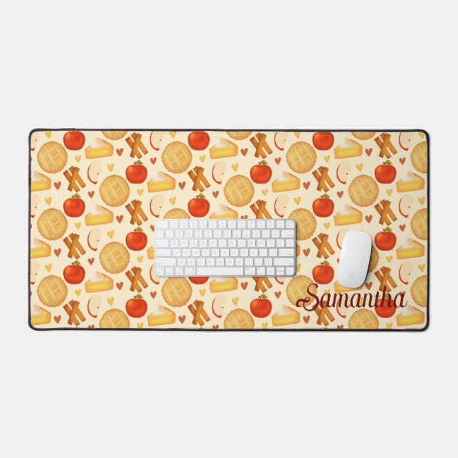 Alfrombrillas De Escritorio Pie De Apple E Ingredientes Antiguos (Teclado y ratón)