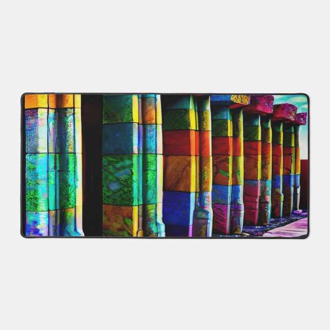 Alfrombrillas De Escritorio Piedras psicodélicas (Anverso)