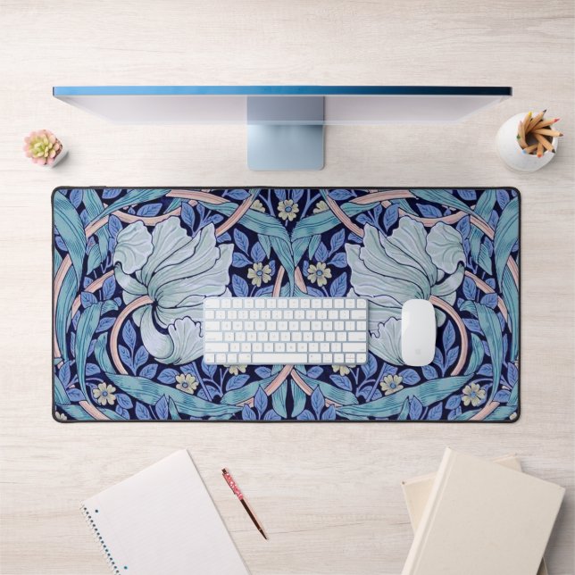 Alfrombrillas De Escritorio Pimpernel Blue, William Morris (Oficina 1)