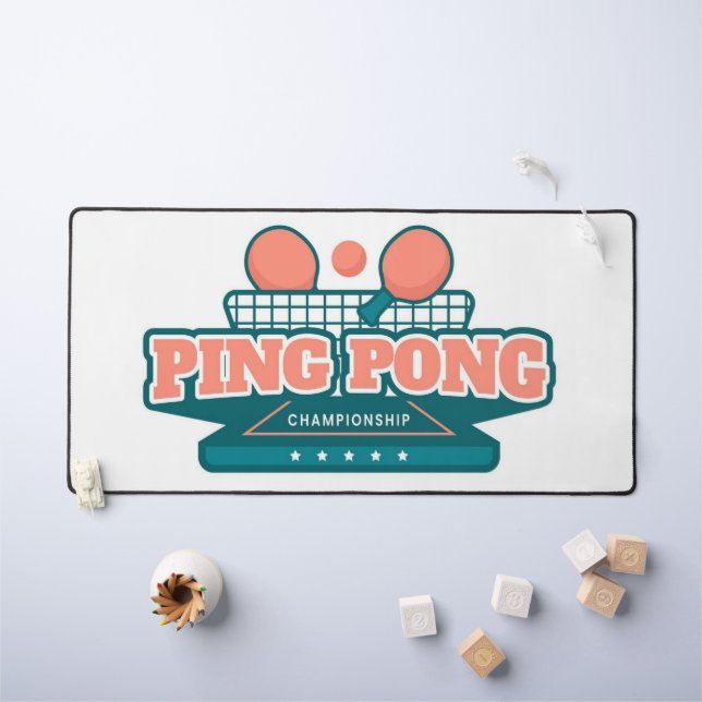 Alfrombrillas De Escritorio Ping Pong (Mesa para niños)