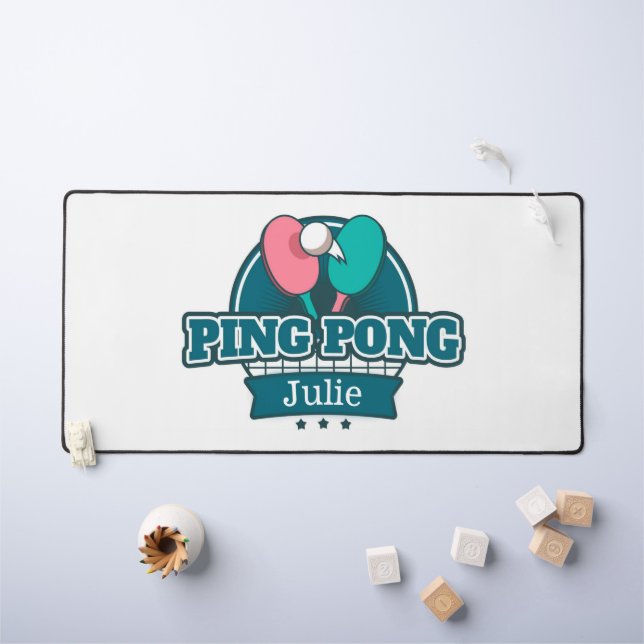 Alfrombrillas De Escritorio Ping Pong (Mesa para niños)