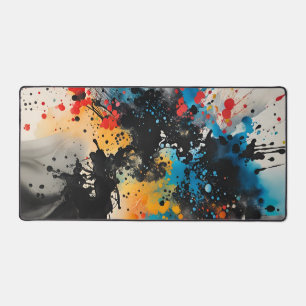 Alfrombrillas De Escritorio Pintura de tinta abstracta