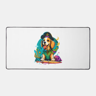 Alfrombrillas De Escritorio Pirata de perro de Golden Retriever