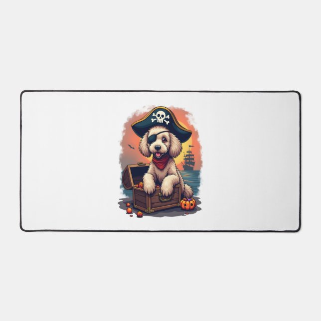 Alfrombrillas De Escritorio Pirate Poodle Plunder (Anverso)