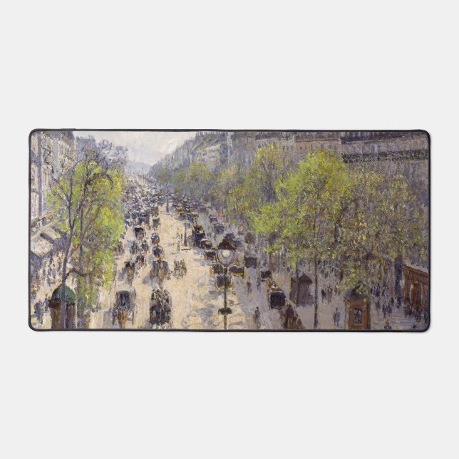 Alfrombrillas De Escritorio Pissarro - Boulevard Montmartre, primavera (Anverso)