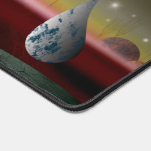 Alfrombrillas De Escritorio Planeta De Las Formas Mostrador Mat