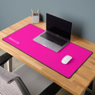 Alfrombrillas De Escritorio Plano sólido rosa liso