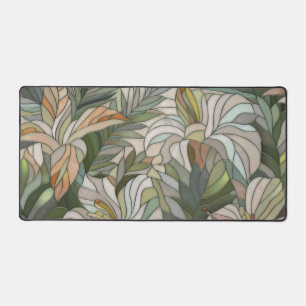 Alfrombrillas De Escritorio Plantas tropicales Arte digital mosaico