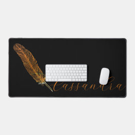 Alfrombrillas De Escritorio Pluma de ave personalizada