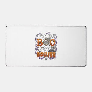 Alfrombrillas De Escritorio Pon Boo Boujee Halloween Anillo de Diamante Corona