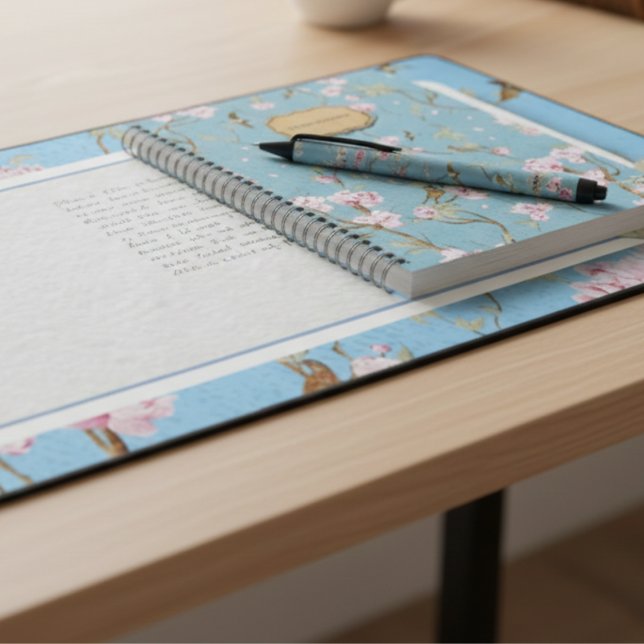 Alfrombrillas De Escritorio Powder Blue Chinoiserie Archive Desk Mat (Subido por el creador)