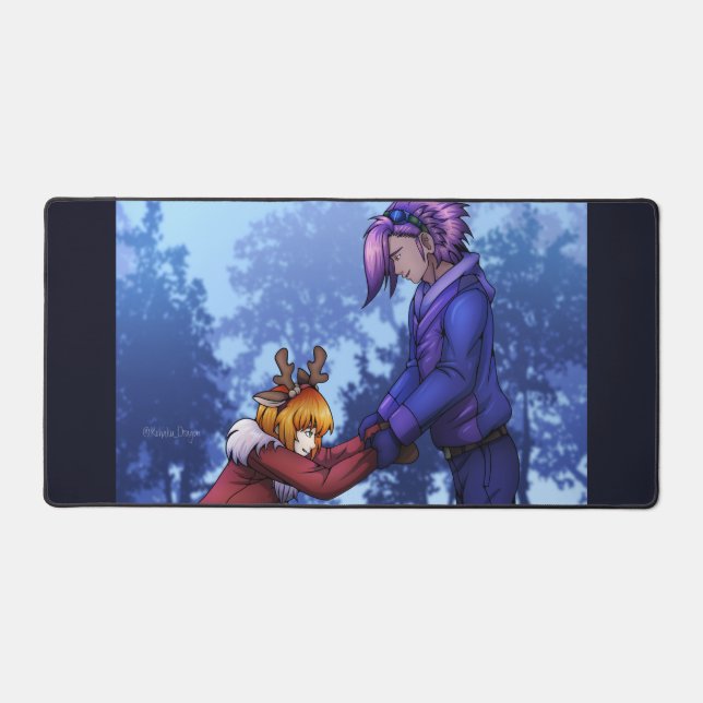 Alfrombrillas De Escritorio Práctica de patinaje sobre hielo (Anverso)