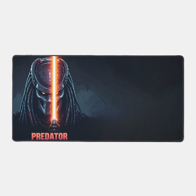 Alfrombrillas De Escritorio Predator Jedi Desk Mat - Pixel Art Gaming (Anverso)