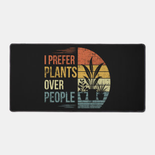 Alfrombrillas De Escritorio Prefiero las Plantas a las Personas Retro Amante d