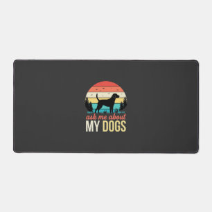 Alfrombrillas De Escritorio Pregúntame sobre mis perros Retro Sunset_1