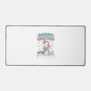 Alfrombrillas De Escritorio Producto gráfico de moda de unicornio horneando un