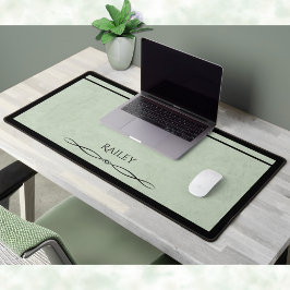 Alfrombrillas De Escritorio Profesional Administrativo Simple Verde Sage