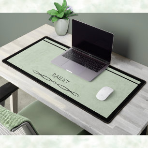 Alfrombrillas De Escritorio Profesional Administrativo Simple Verde Sage