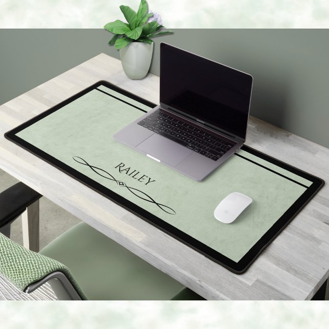 Alfrombrillas De Escritorio Profesional Administrativo Simple Verde Sage (Give an accessory that is as reliable and professional as they are!)