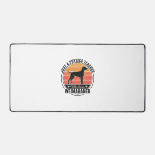 Alfrombrillas De Escritorio Profesor de Física Ama Diseño de Perro Vintage Wei