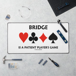 Alfrombrillas De Escritorio Puente es juego de cuatro cartas de un jugador pac