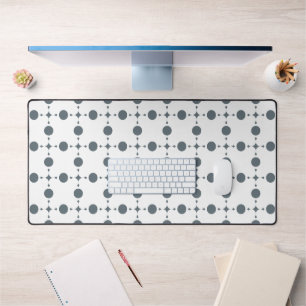 Alfrombrillas De Escritorio Puntos de Polka Gris, Patrón De Punto De Polka, Pu