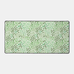Alfrombrillas De Escritorio Puntos Pintados de Verde