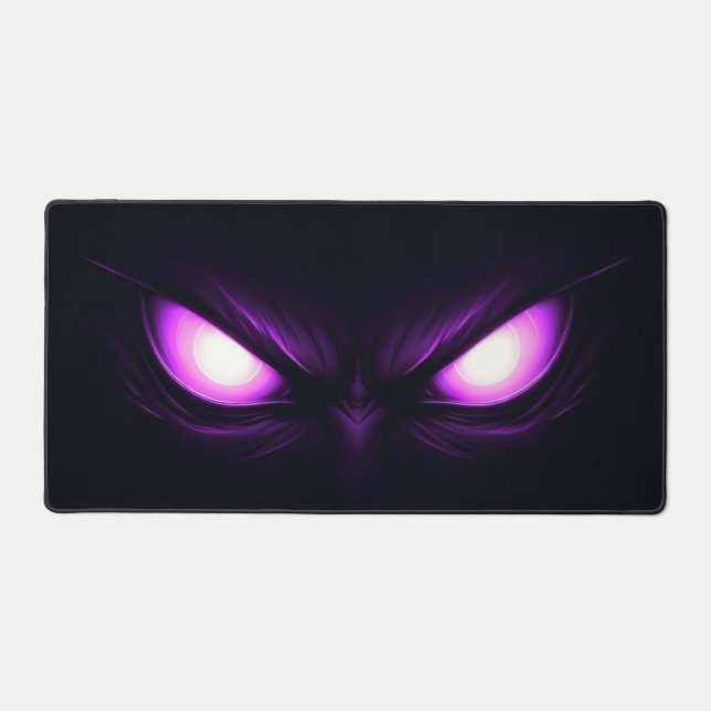 Alfrombrillas De Escritorio Purple Eyes Mouse Pad (Anverso)