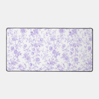 Alfrombrillas De Escritorio Purple Toile Desk Mat