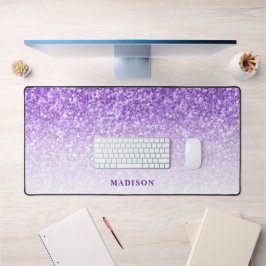 Alfrombrillas De Escritorio Purpurina morado brillante