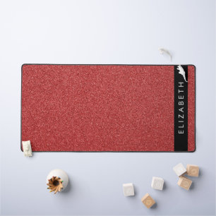 Alfrombrillas De Escritorio Purpurina rojo, fondo Purpurina, nombre
